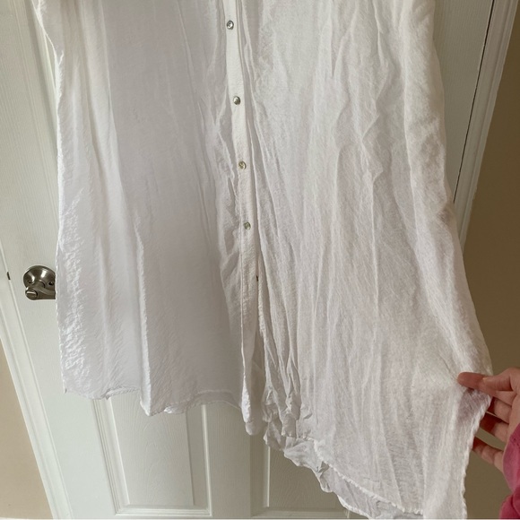 NWOT Free People Oversized Shirt Dress - Picture 12 of 16